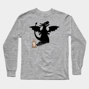 Small but mighty bunny Long Sleeve T-Shirt